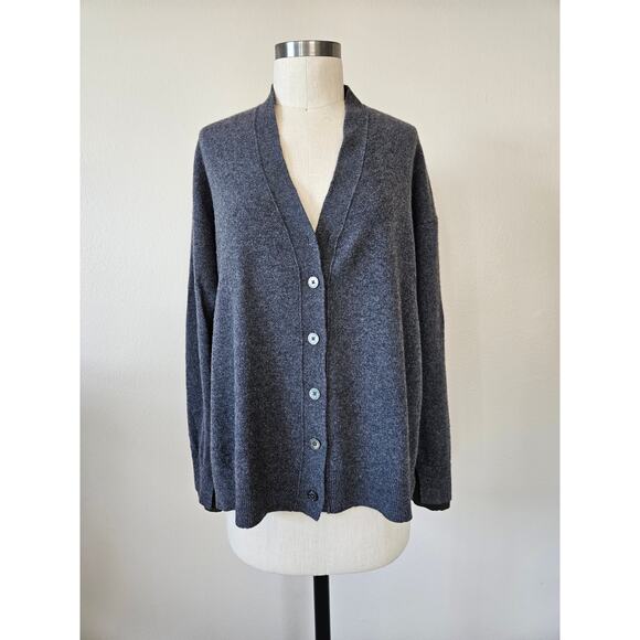 Zadig & Voltaire Scarlet V-Neck Cashmere Cardigan, Size L - Picture 3 of 13